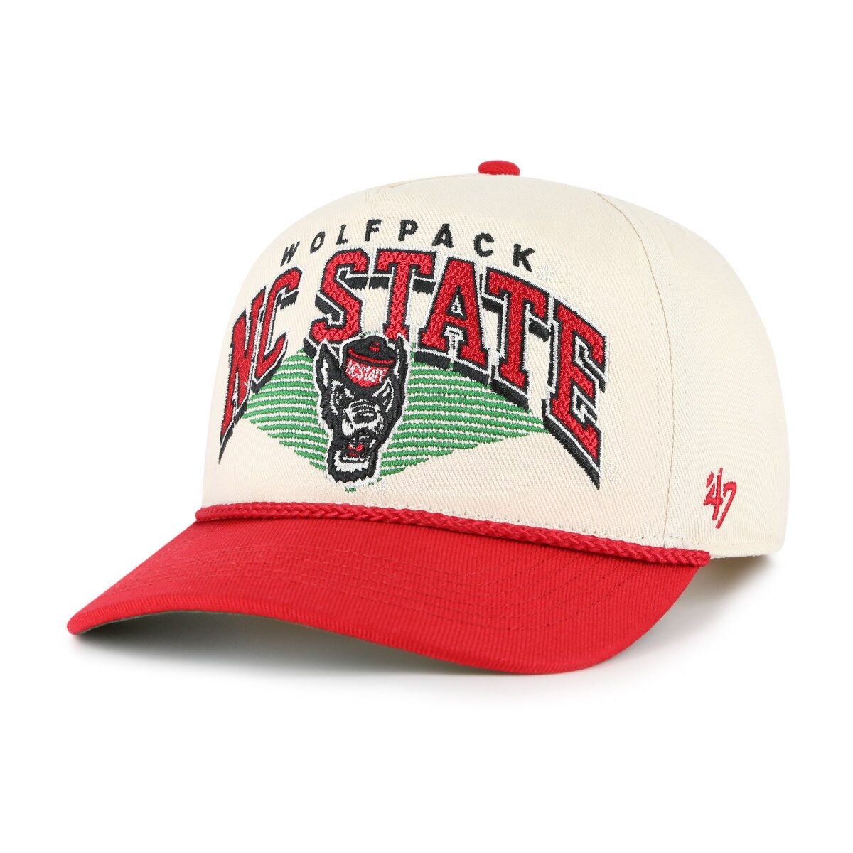 White/Red Adjustable Pomona Snapbac